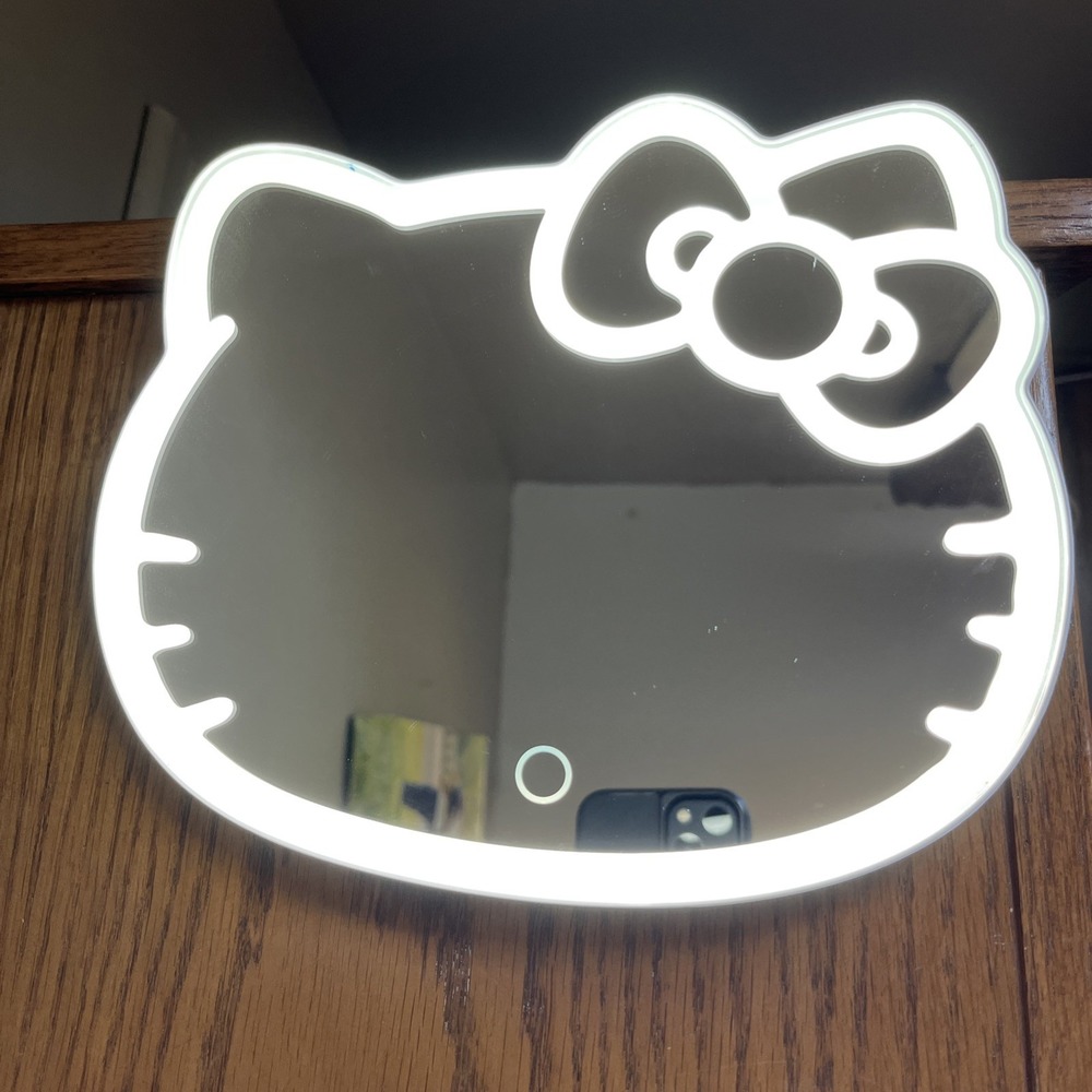 Hello Kitty Led Vanity Mirror Replacement 9" x 8" - Mirror Only